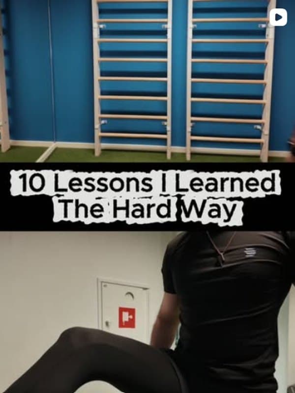 Reel: 10 lessons I learned the hard way