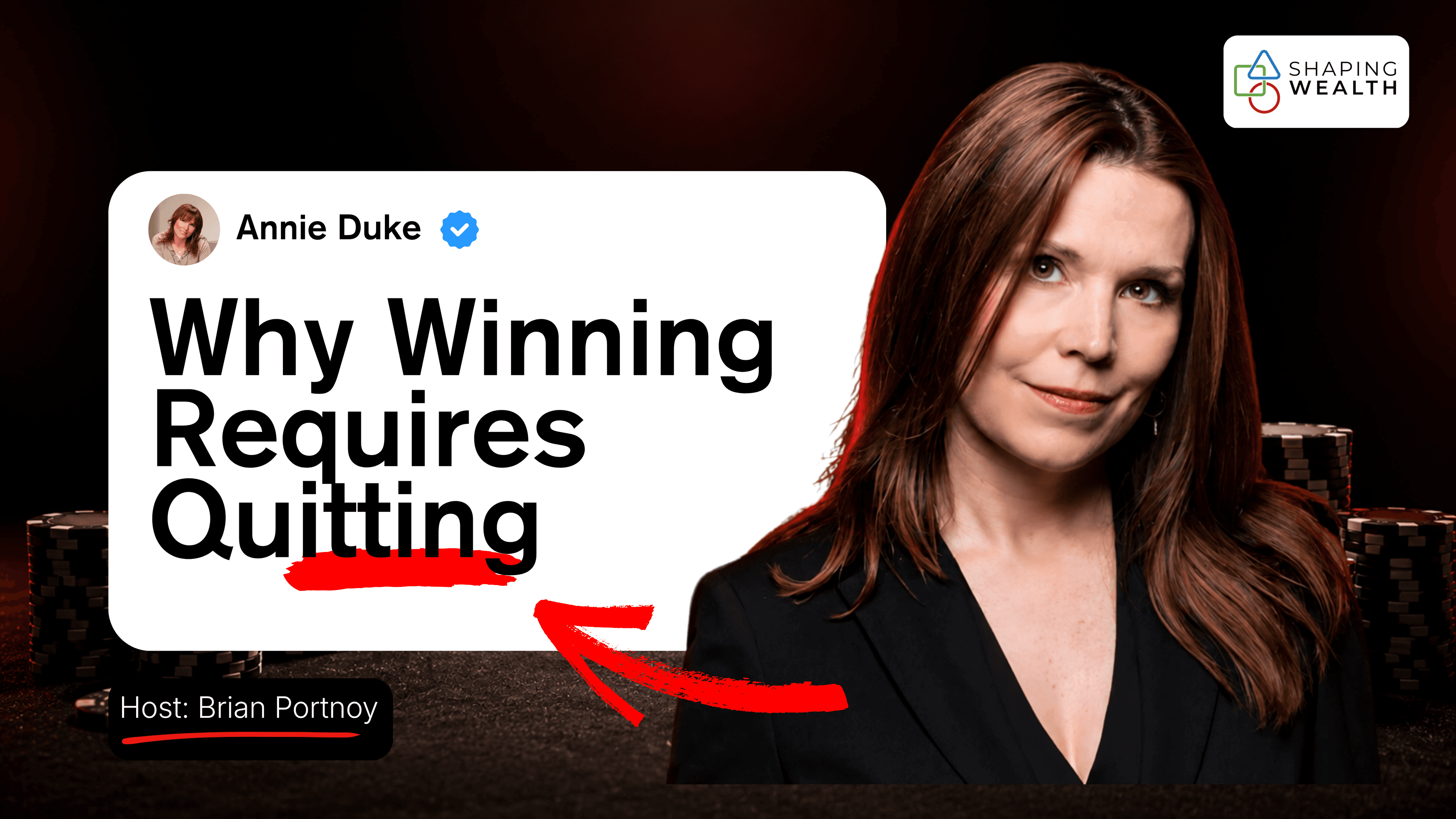 Shaping Wealth thumbnail: Why winning requires quitting